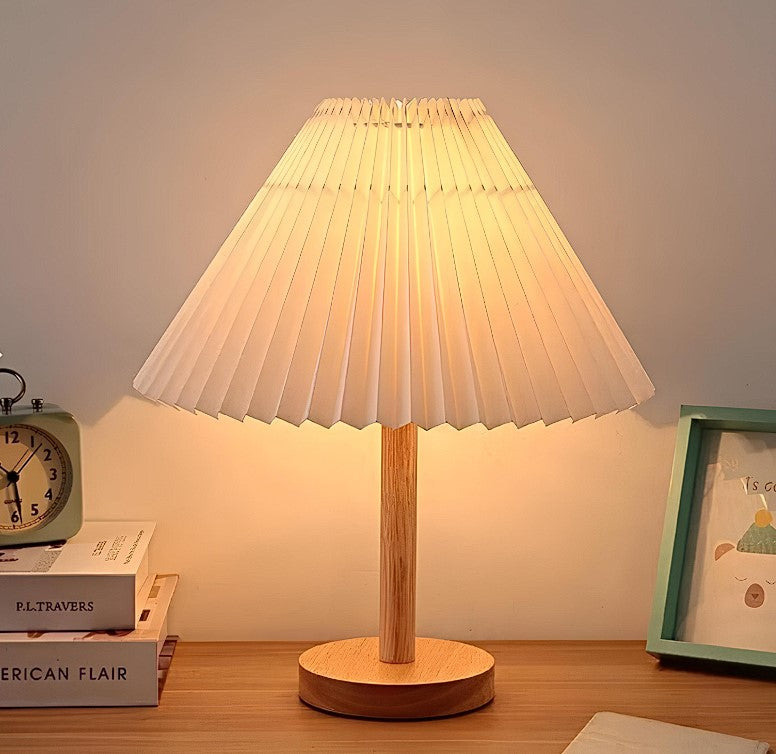 Abajur Mini Plissado Iluminação LED USB - Vit Magazine