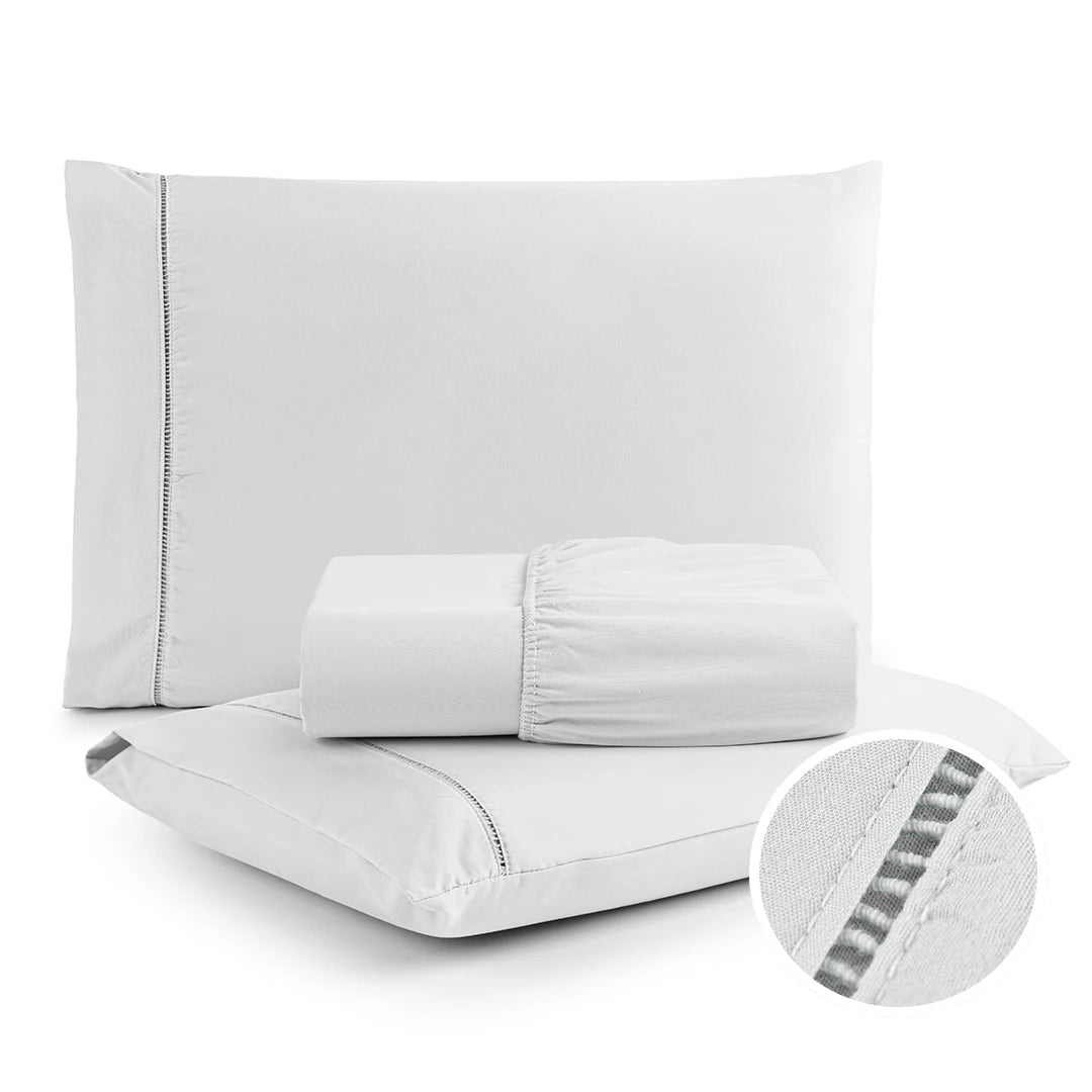 Jogo de Cama Hotel Touch com 400 Fios, Super Macio, Antirrugas e Respirável – Vit Magazine