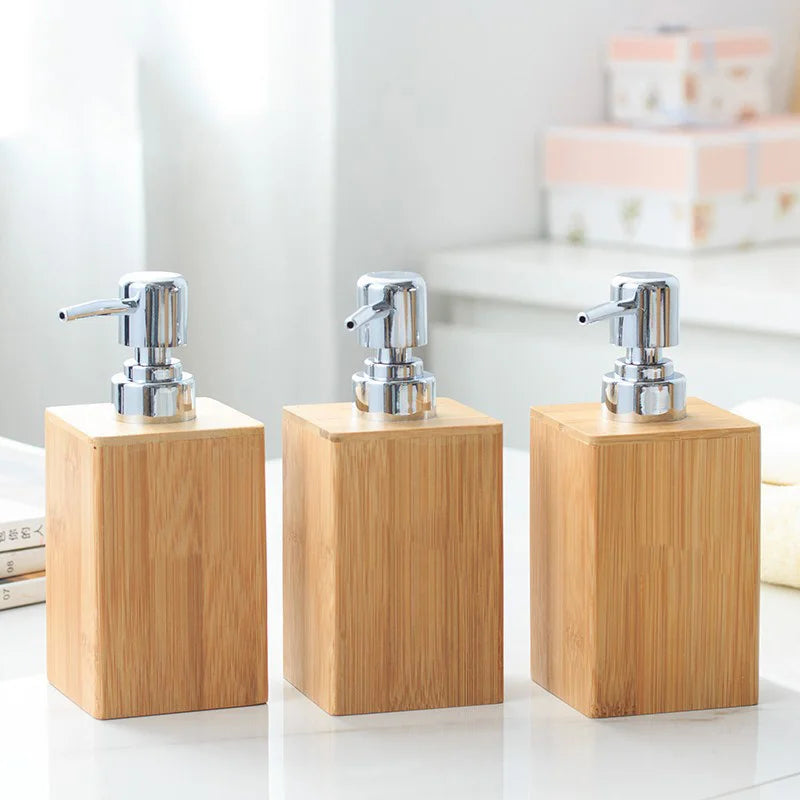 Dispenser-de-Sabonete-Líquido-em-Bambu-280mL-Atene