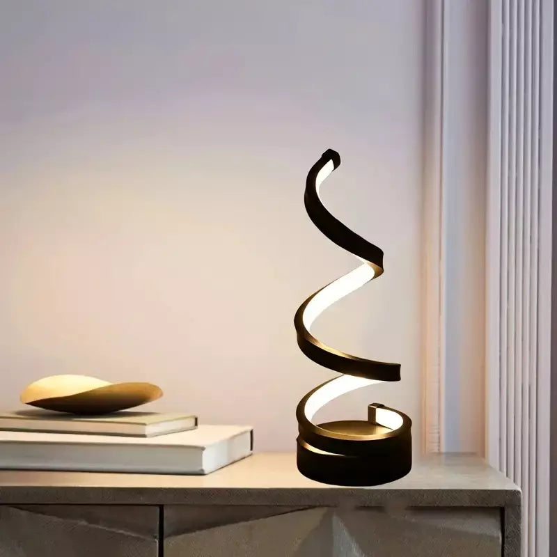 Luminária Espiral Minimalista - Vit Magazine