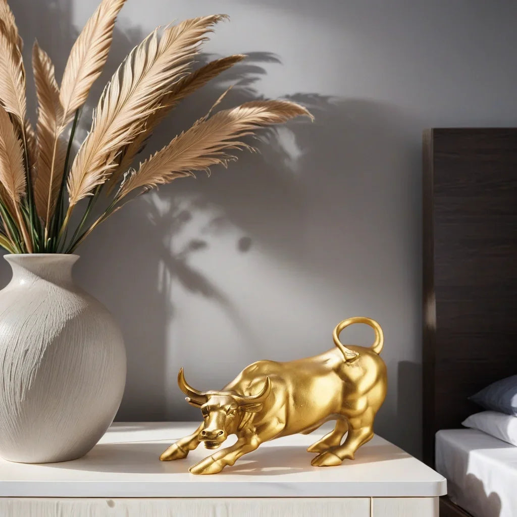 Estátua Touro de Wall Street em Resina – Símbolo de Riqueza e Sucesso – Vit Magazine