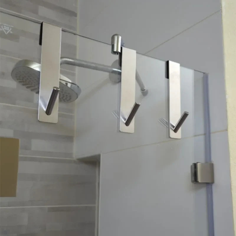 Gancho de Aço Inoxidável S-Shape para Porta de Vidro - Vit Magazine