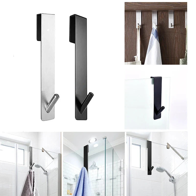 Gancho de Aço Inoxidável S-Shape para Porta de Vidro - Vit Magazine