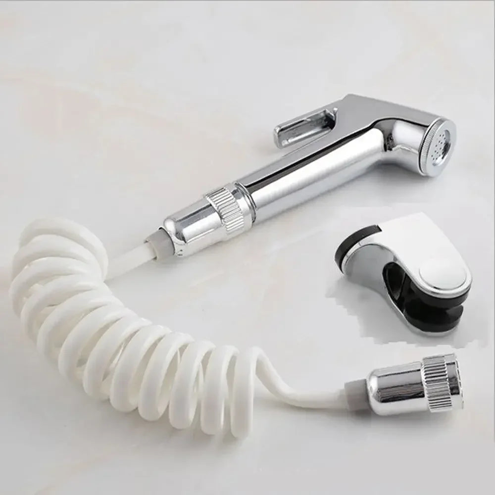 Kit-Ducha-Higiênica-Manual-em-Aço-Inoxidável-com-Suporte-de-Parede-Atene