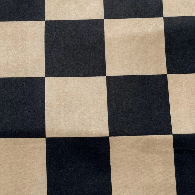 Lençol-Avulso-Tecido-Liso-Estilo-Plaid-100%-Poliéster-Atene