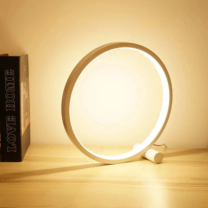 Luminária-Touch-de-Mesa-Circular-LED-Luz-ambiente