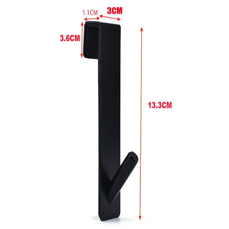 Gancho de Aço Inoxidável S-Shape para Porta de Vidro - Vit Magazine