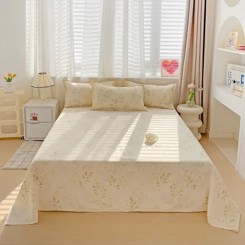 Lençol Avulso Tecido Liso Estilo Plaid 100% Poliéster - Vit Magazine